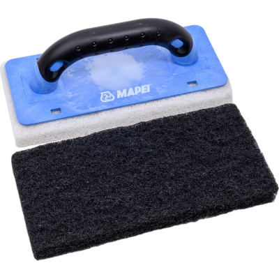 Набор для очистки остатков затирки MAPEI Basic шпатель, 2 сменных блока белый и черный ТМ