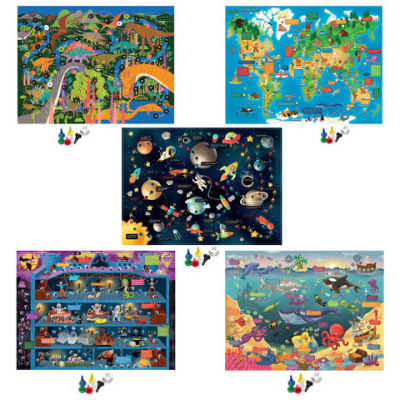Игра-ходилка настольная, АССОРТИ, 5 сюжетов, 10 КОР