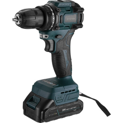 Аккумуляторная бесщеточная дрель-шуруповерт Zitrek Greenpower 20 PRO 085-1313