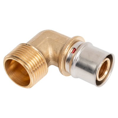 Угольник-переходник для металлопластиковых труб прессовой STOUT Sfp-0011-000126 RG008U91OUNQJS
