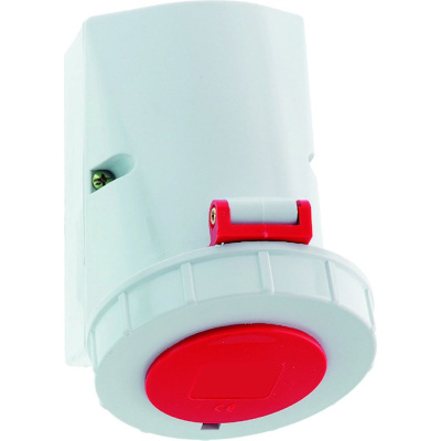 Розетка настенная Bals 16A 5п(3P+N+PE) 6ч, 400В, IP67 1143