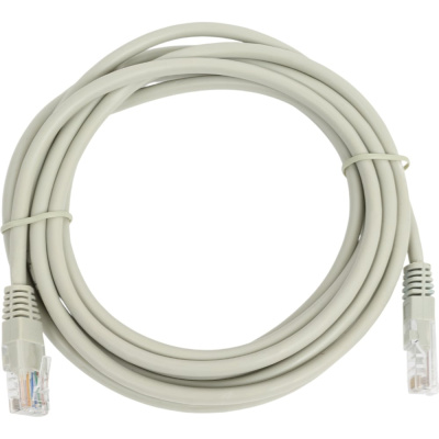 Кабель патч-корд U/UTP 5e кат. 3м FL-U5-C-3M/10 (компл. 10 шт) 26AWG(7x0.16 мм), чистая медь, PVC