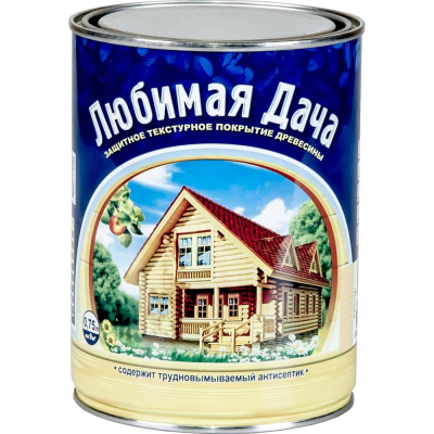 Защитно-декоративное покрытие для древесины ЛЮБИМАЯ ДАЧА Любимая Дача