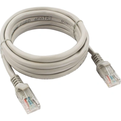 Патч-корд UTP Cablexpert PP12-2M кат.5e, 2м, серый