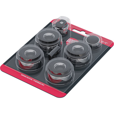 Комплект монтажный ROYAL THERMO 1x3/4 черный