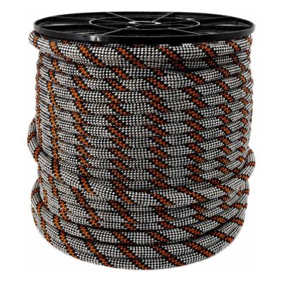 Веревка страховочная высокопрочная статическая тип А, диаметр 11мм x 100м, серия Pro Gigant HRS-103
