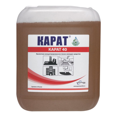 Кислотное средство для послестроительной уборки Карат 40 04134