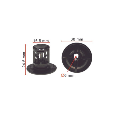 Крепеж AVERS для Toyota 9046717027C0 10 шт