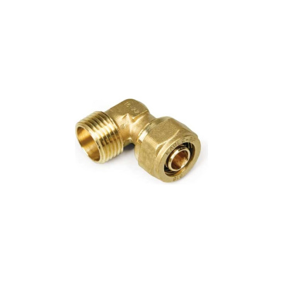 Угольник BYR PEX с наружной резьбой 3/4" х 25 (2.3) 1804В