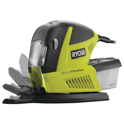 Универсальная шлифмашина Ryobi + 30 шлифлистов