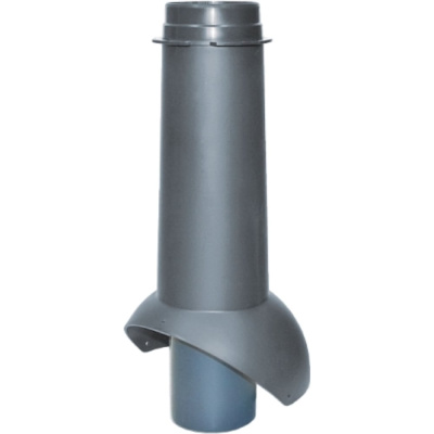 Выход канализации KROVENT Pipe-VT 110 ИЗ серый