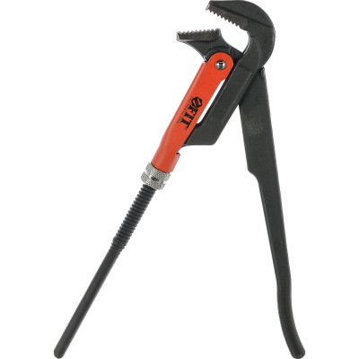 Трубный газовый ключ FIT 90гр, тип L, инстр.сталь, 1", 300мм