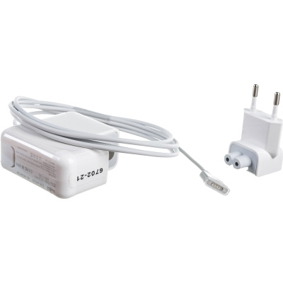 Блок питания мощностью 45Вт ноутбуки MacBook Pro 13", 11" TopOn