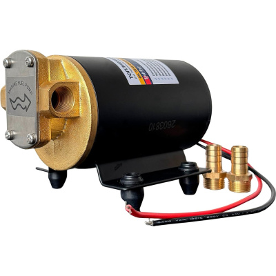 Насос для перекачки топлива LadAna FP-12 шестеренчатый (12V, 14 л/мин)