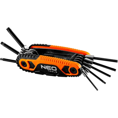 Ключи NEO Torx, с ручкой, в наборе 8 шт NEO Tools