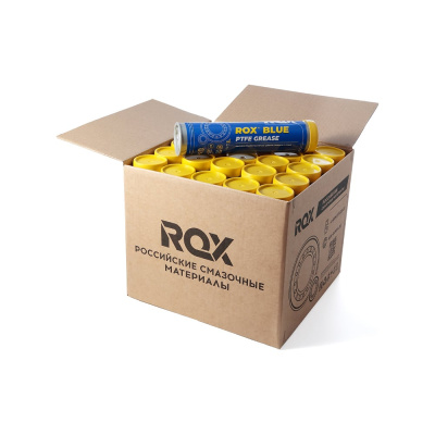 ROX BLUE PTFE GREASE - специализированная, высокотемпературная, водостойкая синяя смазка с PTFE