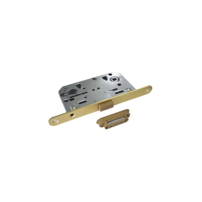 Защелка BUSSARE L5085 KEY MAG W.GOLD (Вал. золото) врезная магнитная под ключевой цилиндр