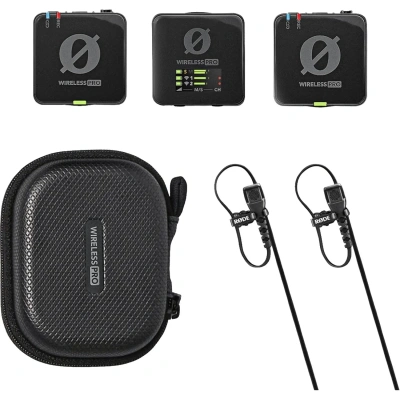 Радиосистема Rode Wireless Pro, ультракомпактная, двухканальная, накамерная