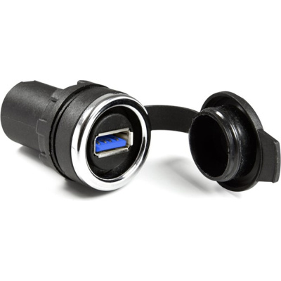 Разъём EMAS USB3.0 мама-мама, IP65 BUSB30