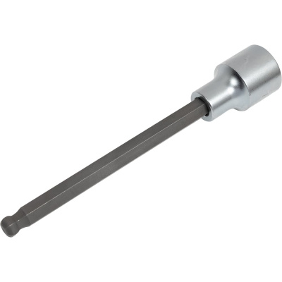 Головка торцевая с шестигранной вставкой HEX 8 мм, L=140 мм, 1/2DR" TOPTUL