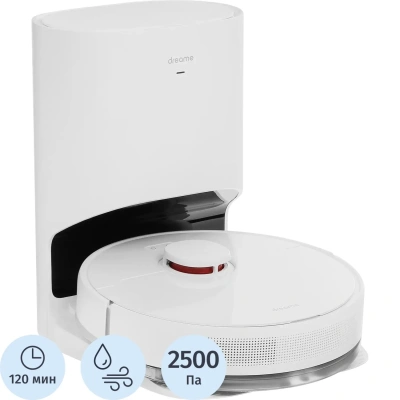 Робот-пылесос Dreame Bot Robot Vacuum and Mop D9 Plus, белый