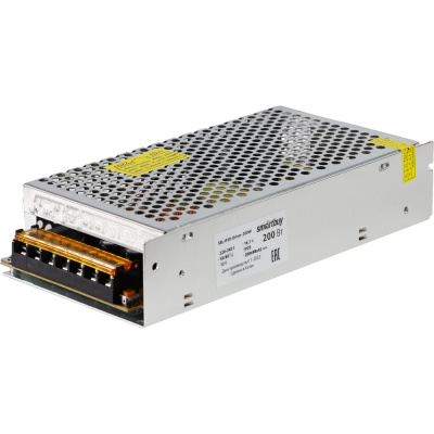 Драйвер Smartbuy LED IP20 200W для LED ленты