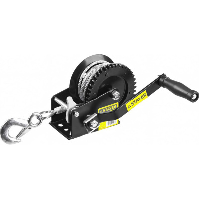 Ручная барабанная лебедка Stayer MASTER 0,45т, 8м