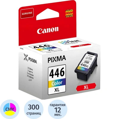 Картридж струйный CANON (CL-446XL) PIXMA MG2440/PIXMA MG2540, цветной, оригинальный, ресурс 300 стр., увеличенная емкость, 8284B001