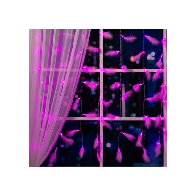 Занавес LUAZON DECOR Перья 6929897