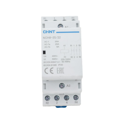 Модульный контактор CHINT NCH8-25/22 256091