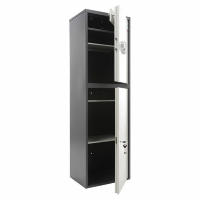 Шкаф металлический для документов AIKO "SL-150/2ТEL" ГРАФИТ, 1490х460х340 мм, 36 кг, S10799152902
