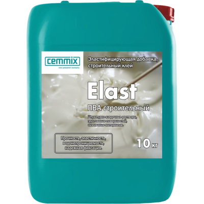 Строительный клей ПВА CEMMIX Elast 10 кг