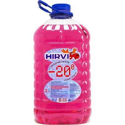 Зимний очиститель стекол HIRVI -20 3л
