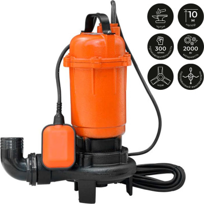 Дренажно-фекальный насос SKIPER WQ10-2 00-00010871