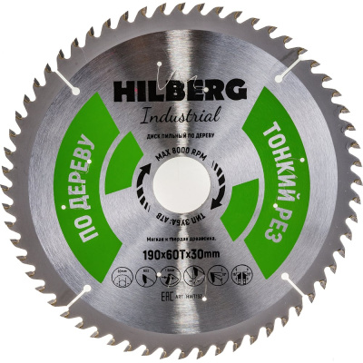 Пильный диск по дереву Hilberg Industrial HWT192