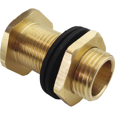Штуцер для врезки в бочку HG 1/2" НР