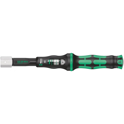 Динамометрический ключ для сменных инструментов WERA Click-Torque X 1 2.5-25 Нм, L-283 мм