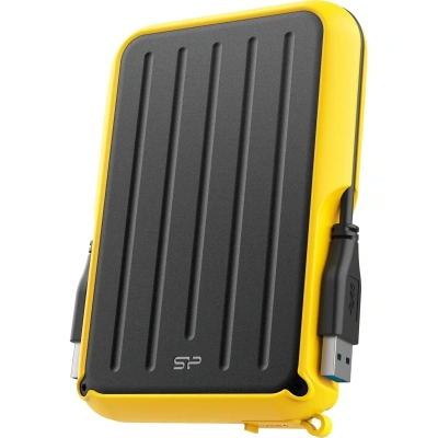 Портативный HDD накопитель Silicon Pow.Arm.A66 4TB жел,чер SP040TBPHD66LS3Y