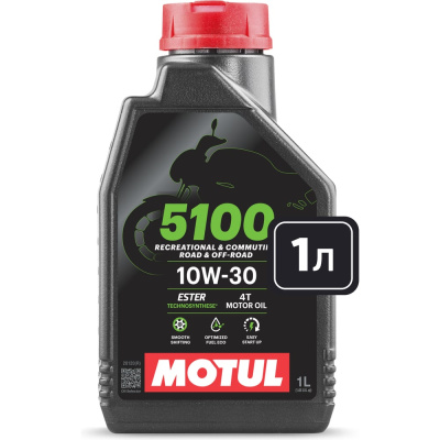 Моторное масло MOTUL 5100 4T 10W30 1 л