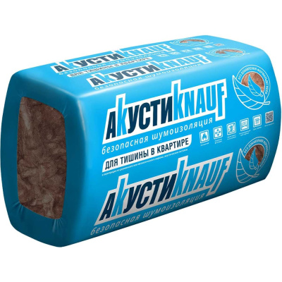 Звукоизоляция Knauf Insulation АкустиКНАУФ