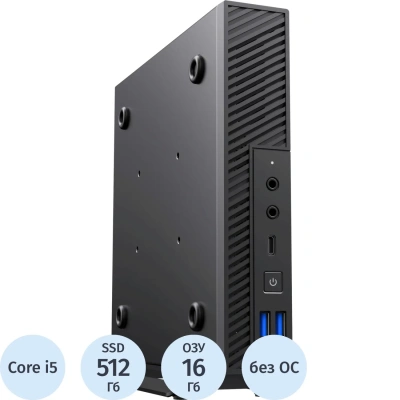 Мини ПК Amur Финвал H6I12(АМУЕ.466219.002)i5 12400/16/SSD512 UHDG 730/noOS