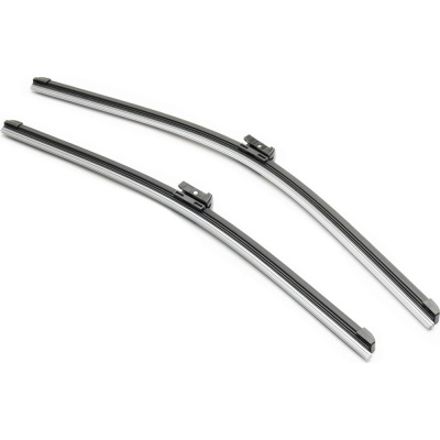 Щетки стеклоочистителя 61 см + 53 см, 2 шт, плоская, Push button 19mm VW Tiguan 07- PATRON