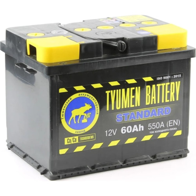 Аккумуляторная батарея TYUMEN BATTERY Тюмень standard 6ст -60.1 l