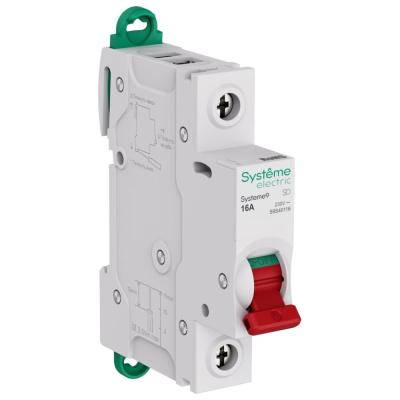 Выключатель нагрузки Systeme Electric Systeme9 (ВН) 1P 40A 230В