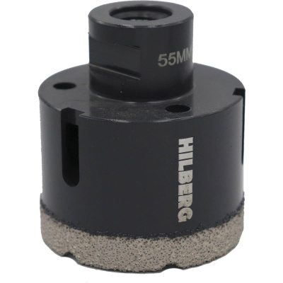 Алмазная коронка по керамике и керамограниту Hilberg Super Hard HH655