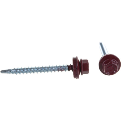 Кровельный саморез Daxmer 4,8х50 RAL 3005 150шт