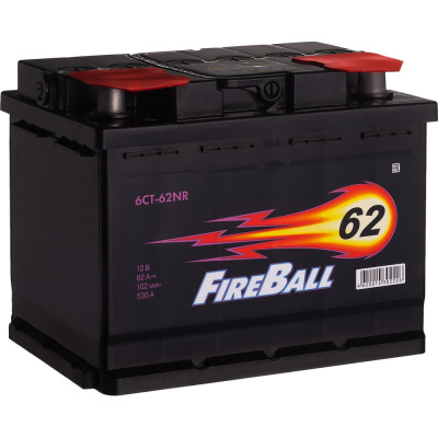 Аккумулятор FIRE BALL 6ст 62 NR, 530 А CCA