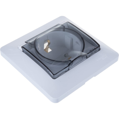 Одноместная розетка Systeme Electric Glossa GSL000148