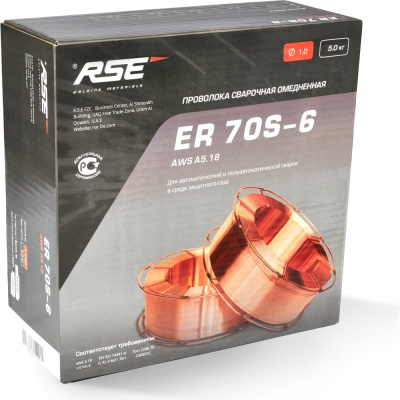 Сварочная омедненная проволока RSE