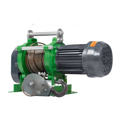 Лебедка электрическая (500/1000кг, 70/35м, U=220v, P1, 50HZ) EURO-LIFT